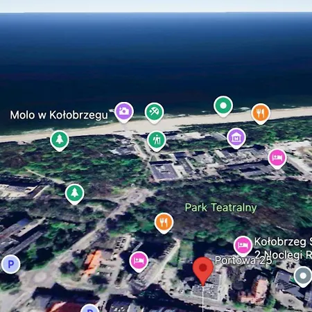 Apartman Mieszkanie Portowa 25 Kołobrzeg